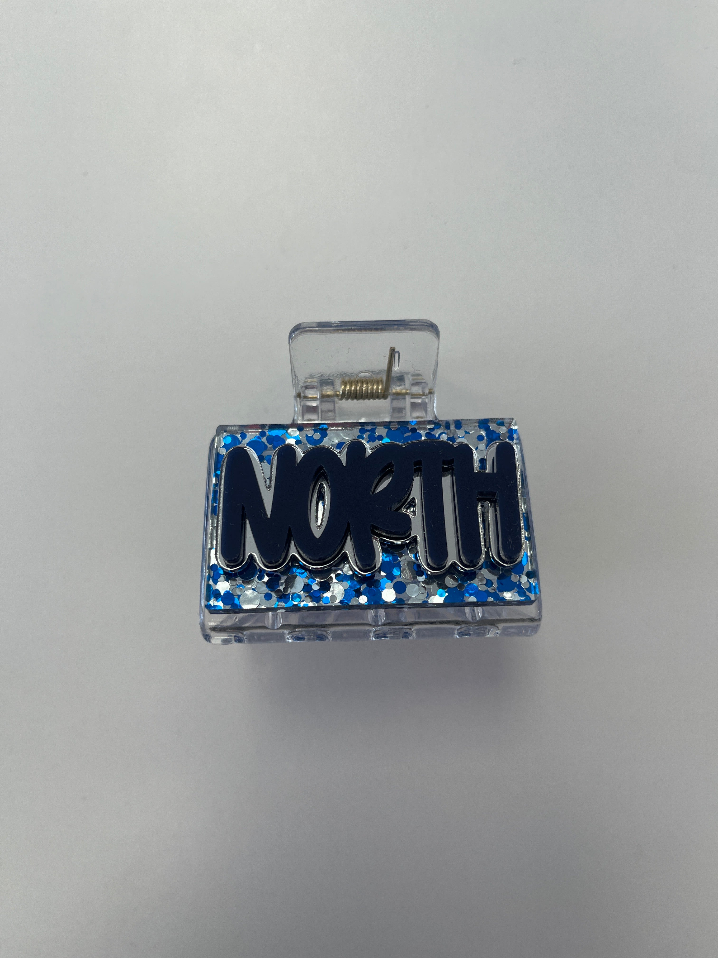 North Paulding glitter mini hair clip