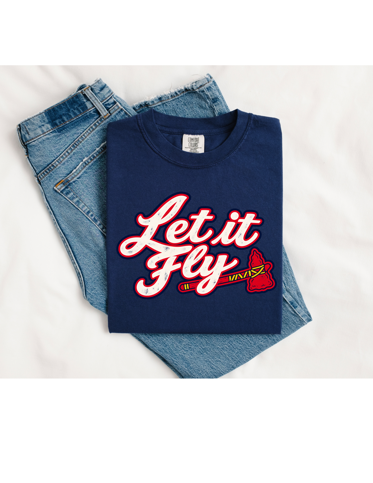 Let it Fly Braves Tee