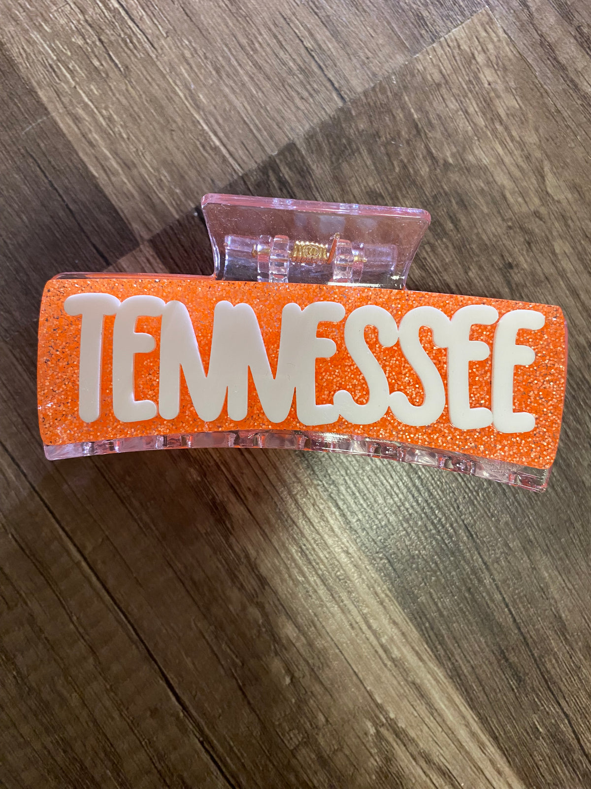 Tennessee Glitter Big Hair Clip