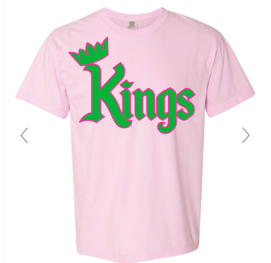 Kings Logo Blossom Comfort Color Tee