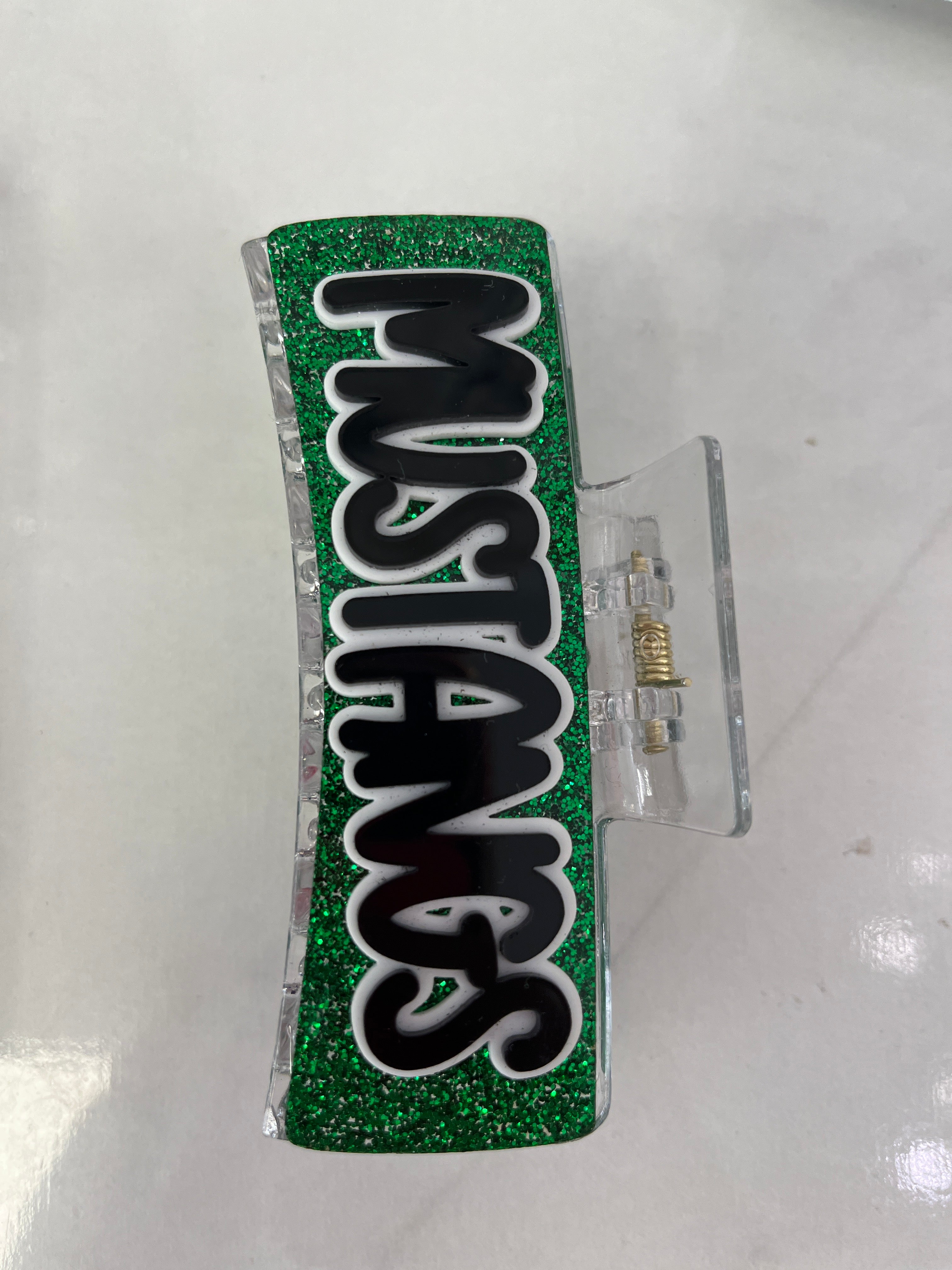 Kennesaw mountain mustangs big hair clip