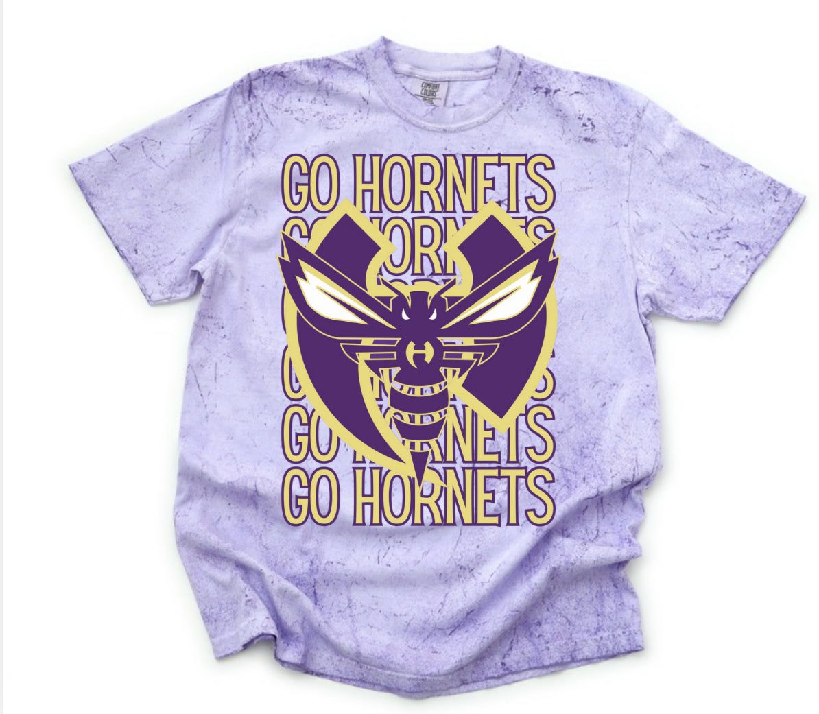 Hiram Hornets Mascot Stacked Tees