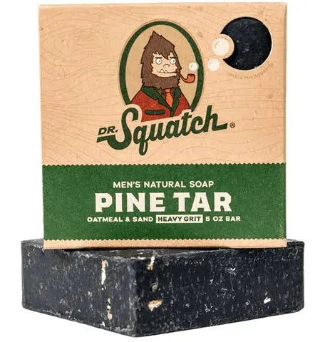 Dr Squatch Bar Soap- Pine Tar