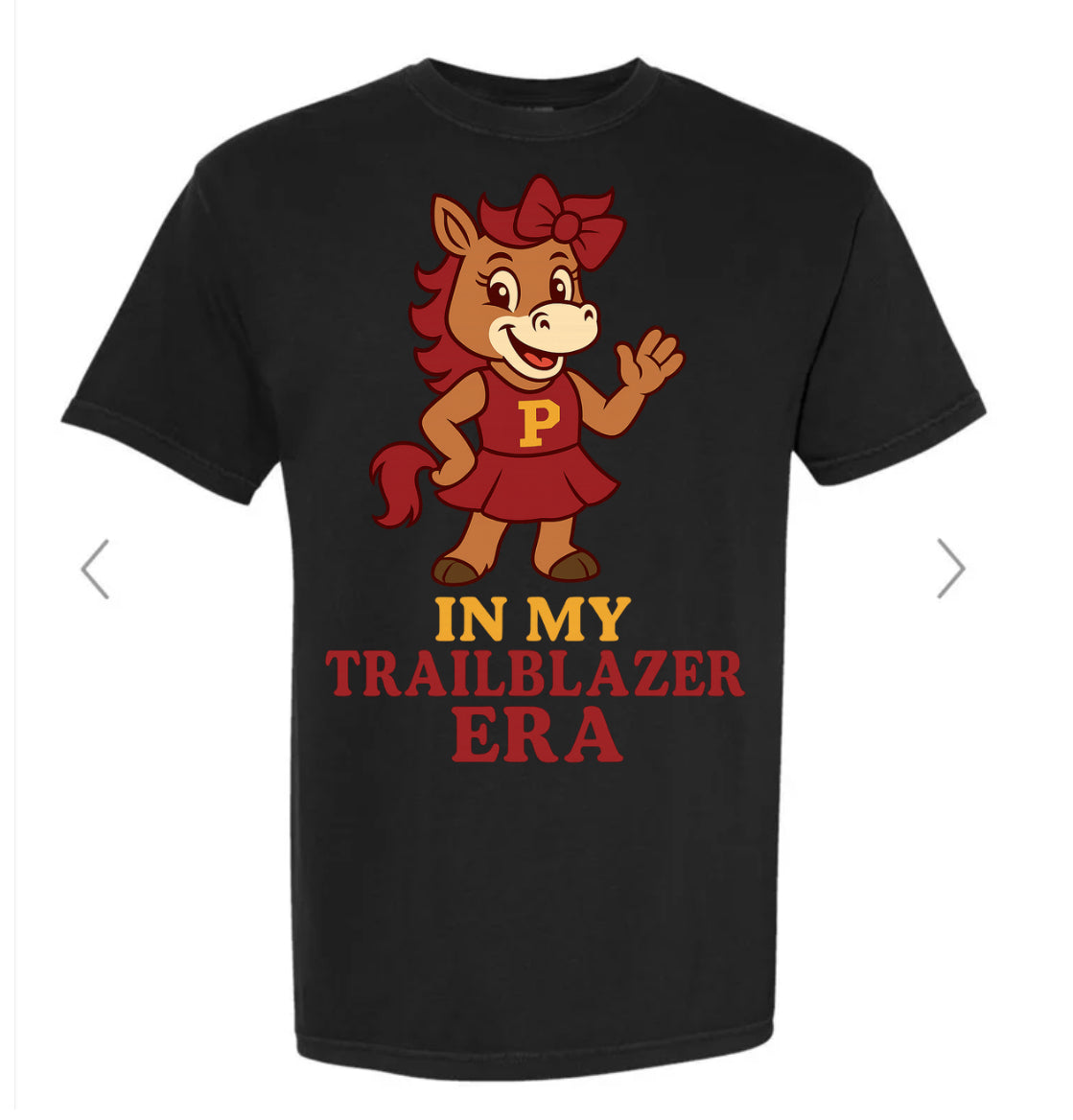 In my trailblazer era girly mascot