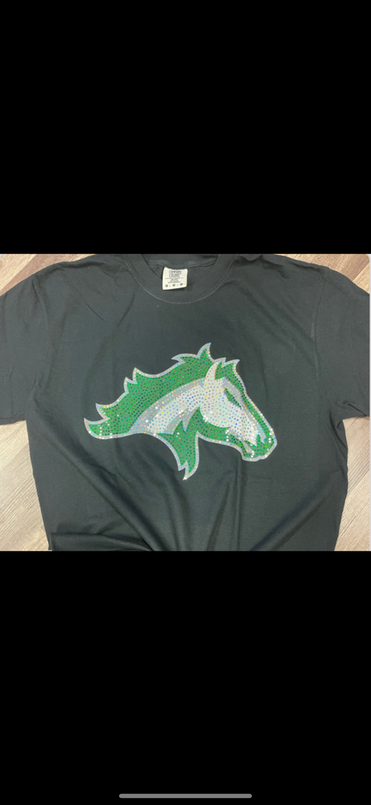 Kennesaw Mountain Mascot Sequin Tee