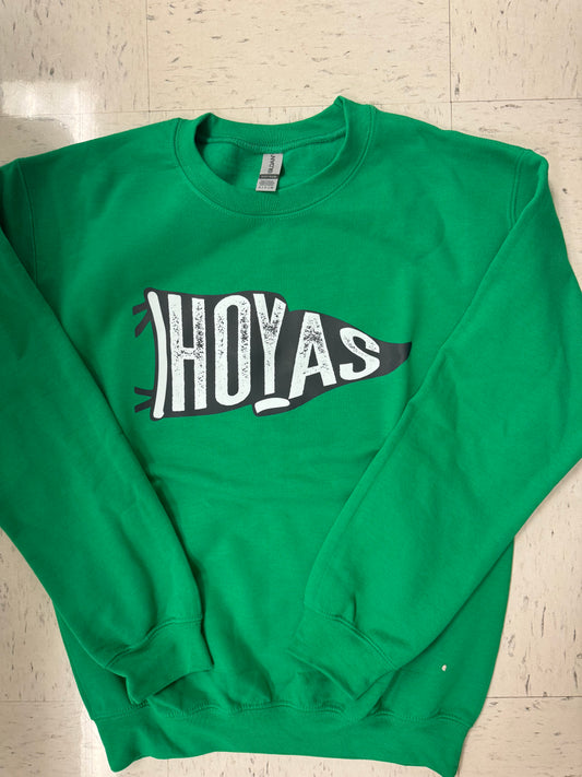 Hoyas Pennant Sweatshirt