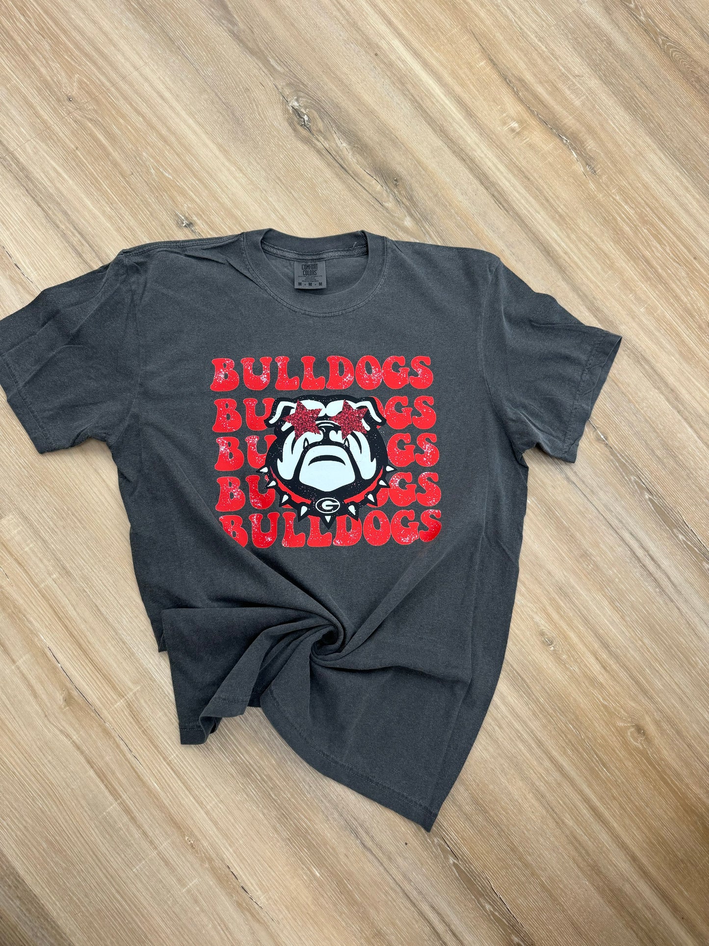 Bulldogs Stacked Star Eye Tee