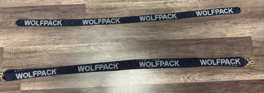 Go Wolfpack Beaded Strap