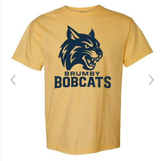 Brumby Bobcats On Yellow