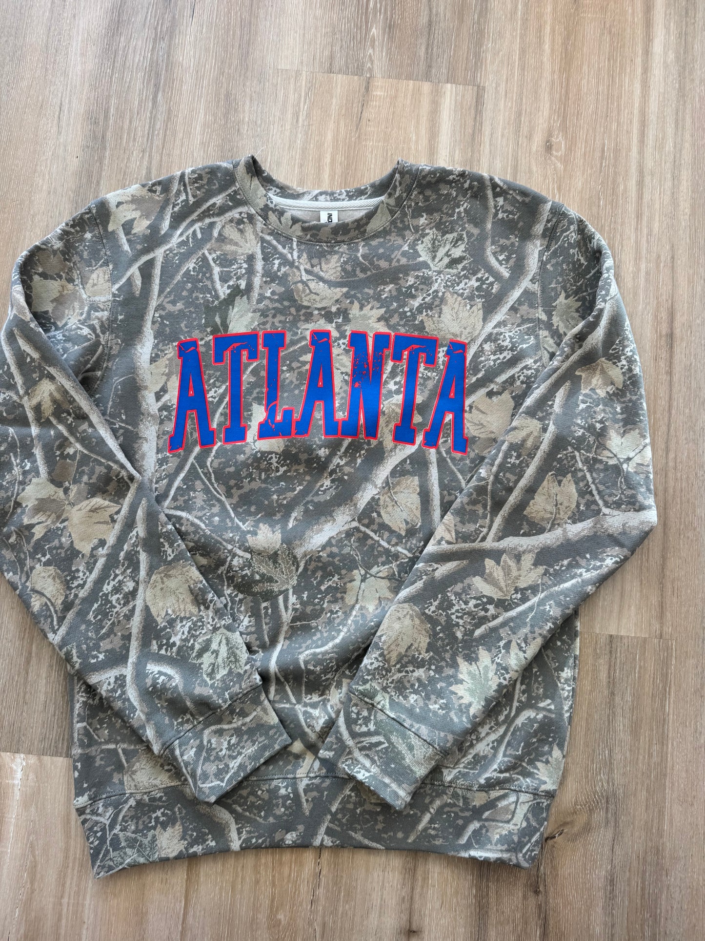 Camo Atlanta Crewneck