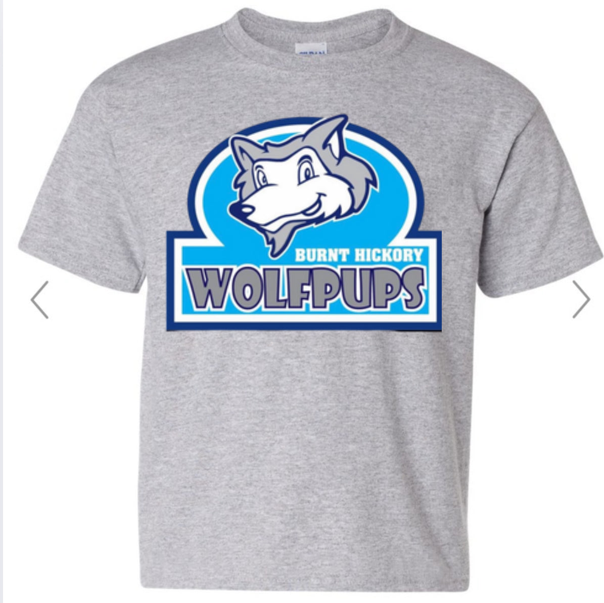 Burnt Hickory Wolfpups Classic Logo