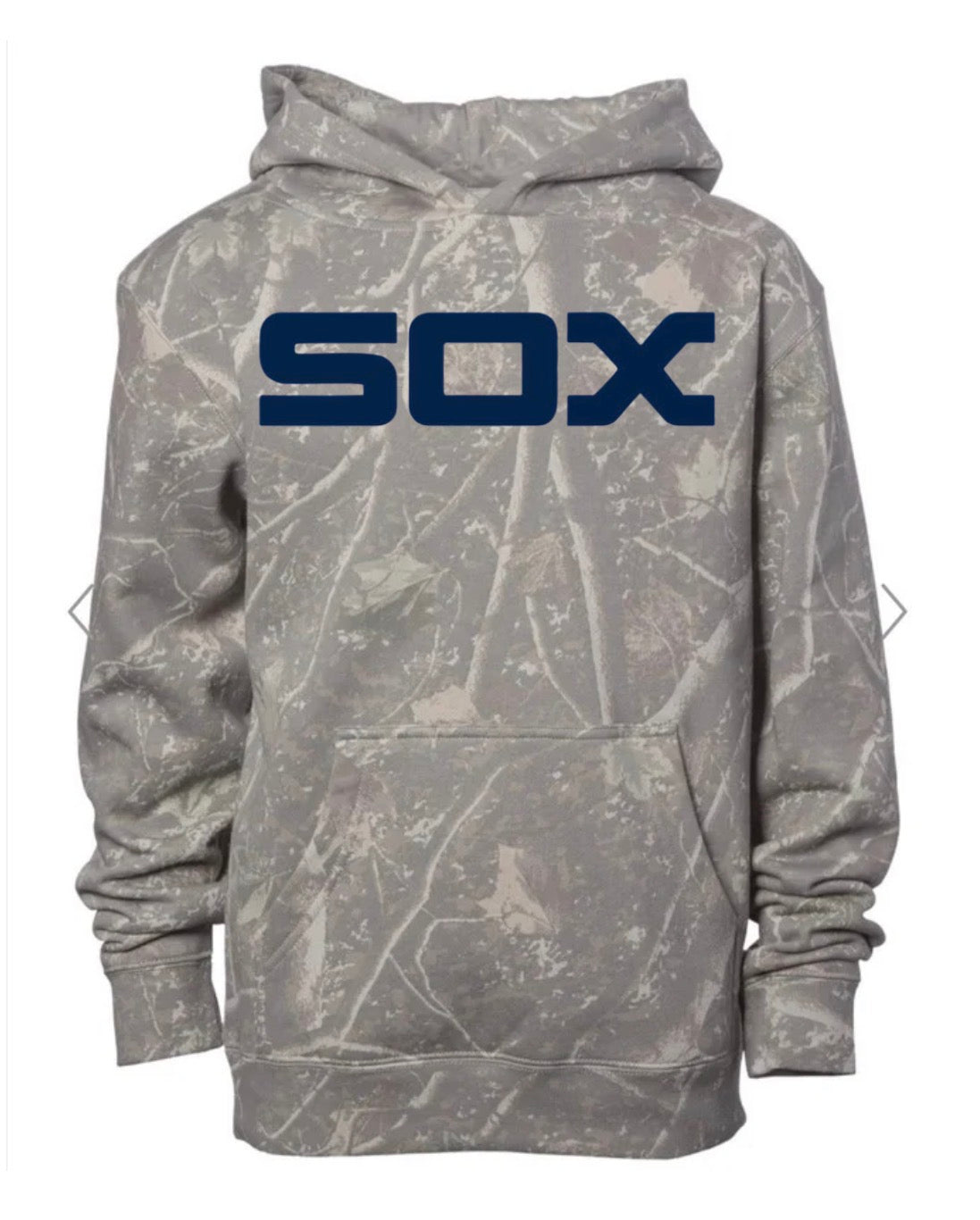 PC SOX on deadwood camo hoodie