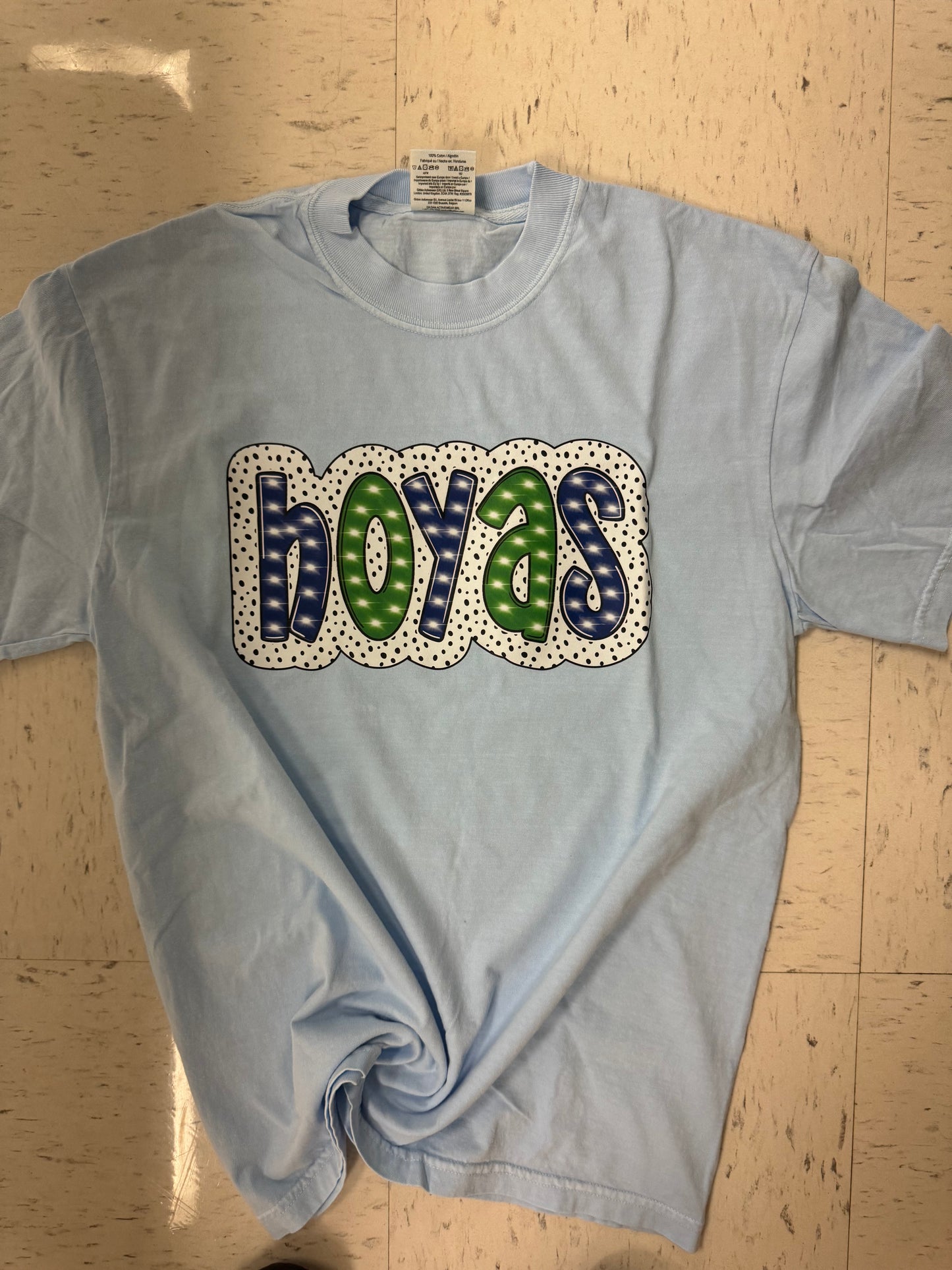 Hoyas Polka Dot Tee