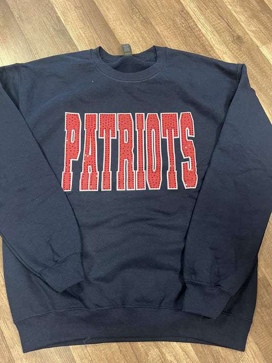 Patriots Sequin Sweatshirt