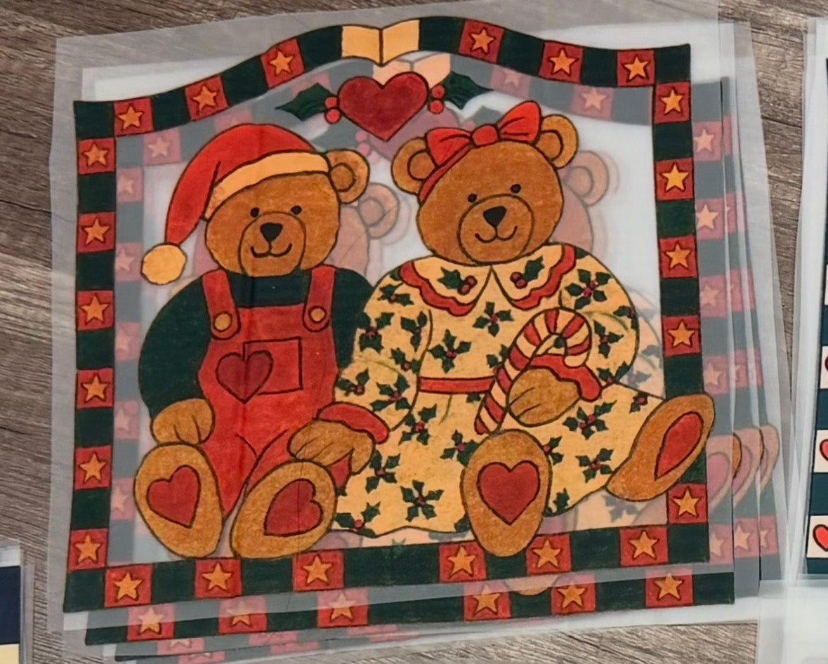TSHIRT BAR- Thrifty Vintage Christmas Bears