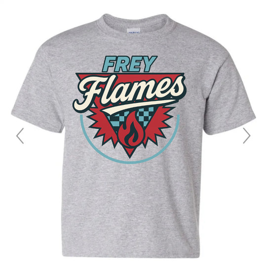 Frey Flames Retro On Grey