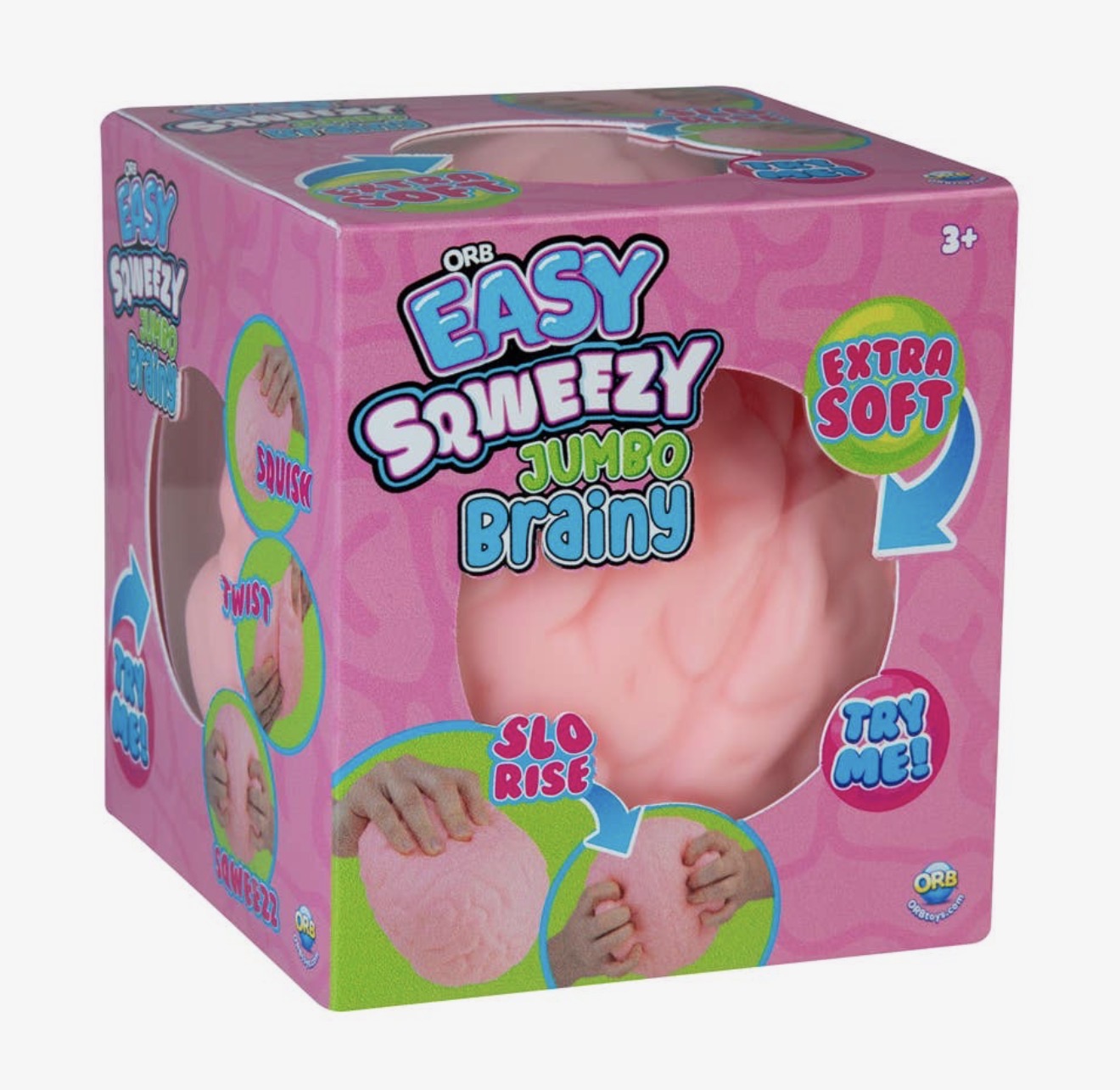 PRE ORDER - JUMBO BRAIN SQUISHY