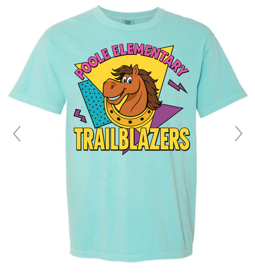 Poole Trailblazers Colorful Retro