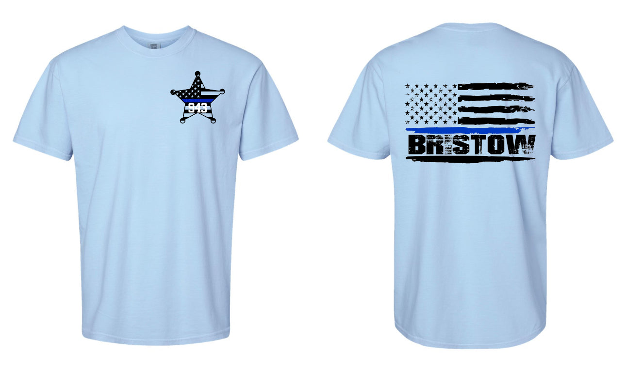 Taylor Bristow Flag #2 Blue Tee