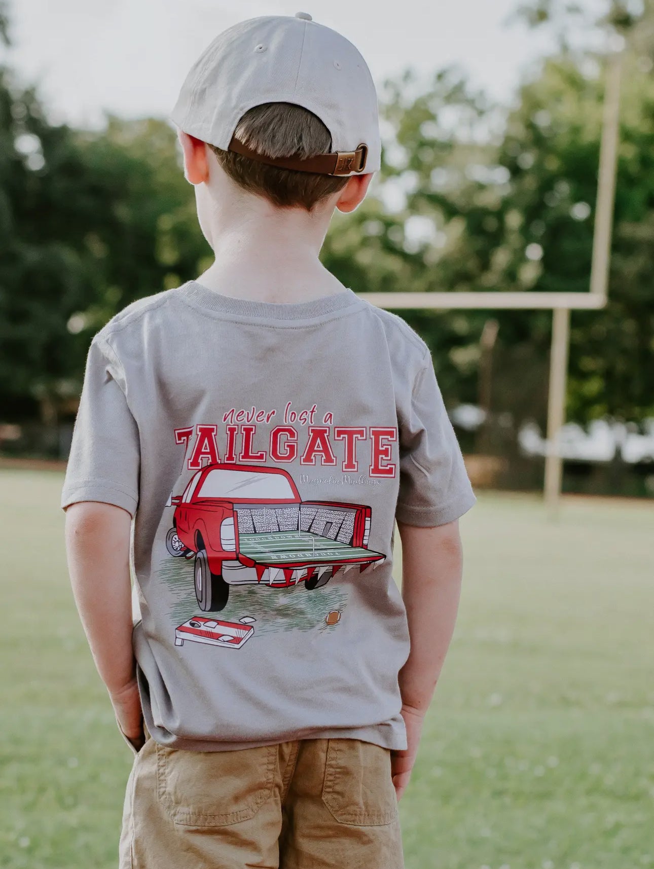 Never lost a tailgate - Magnolia Mudbugs Youth Tee