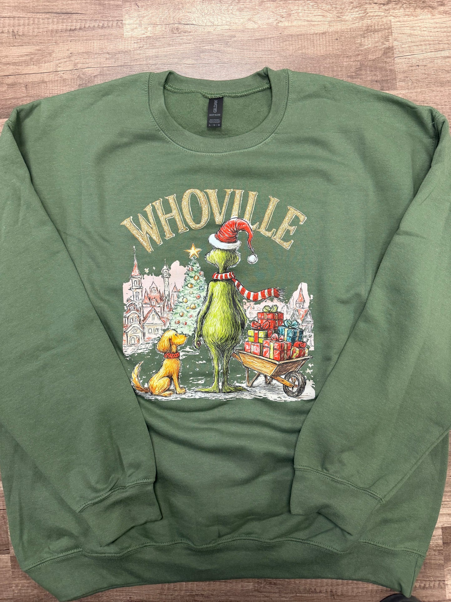 Whoville with The Grinch and Max Short Sleeve/ Long Sleeve/ Sweatshirt