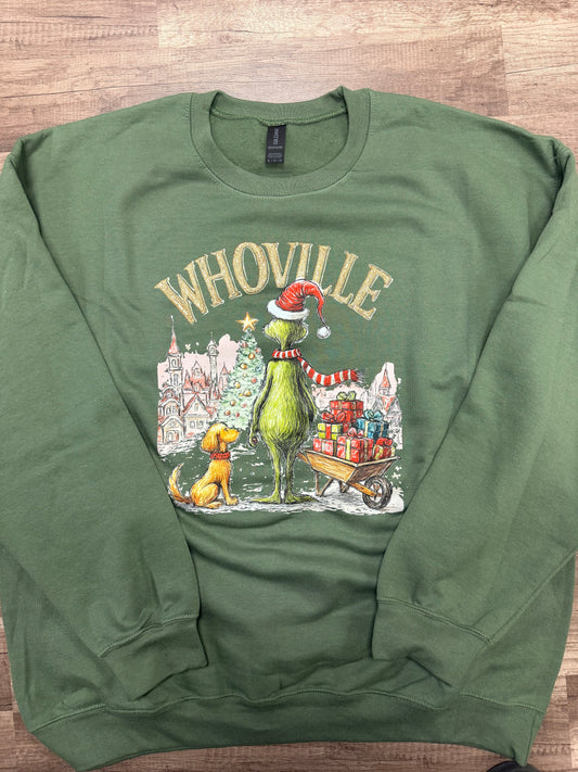 Whoville with The Grinch and Max Short Sleeve/ Long Sleeve/ Sweatshirt