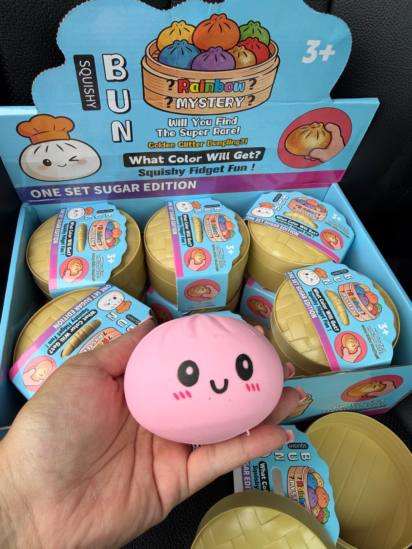 Mystery  dumplings - foam filled squishy - regular colors