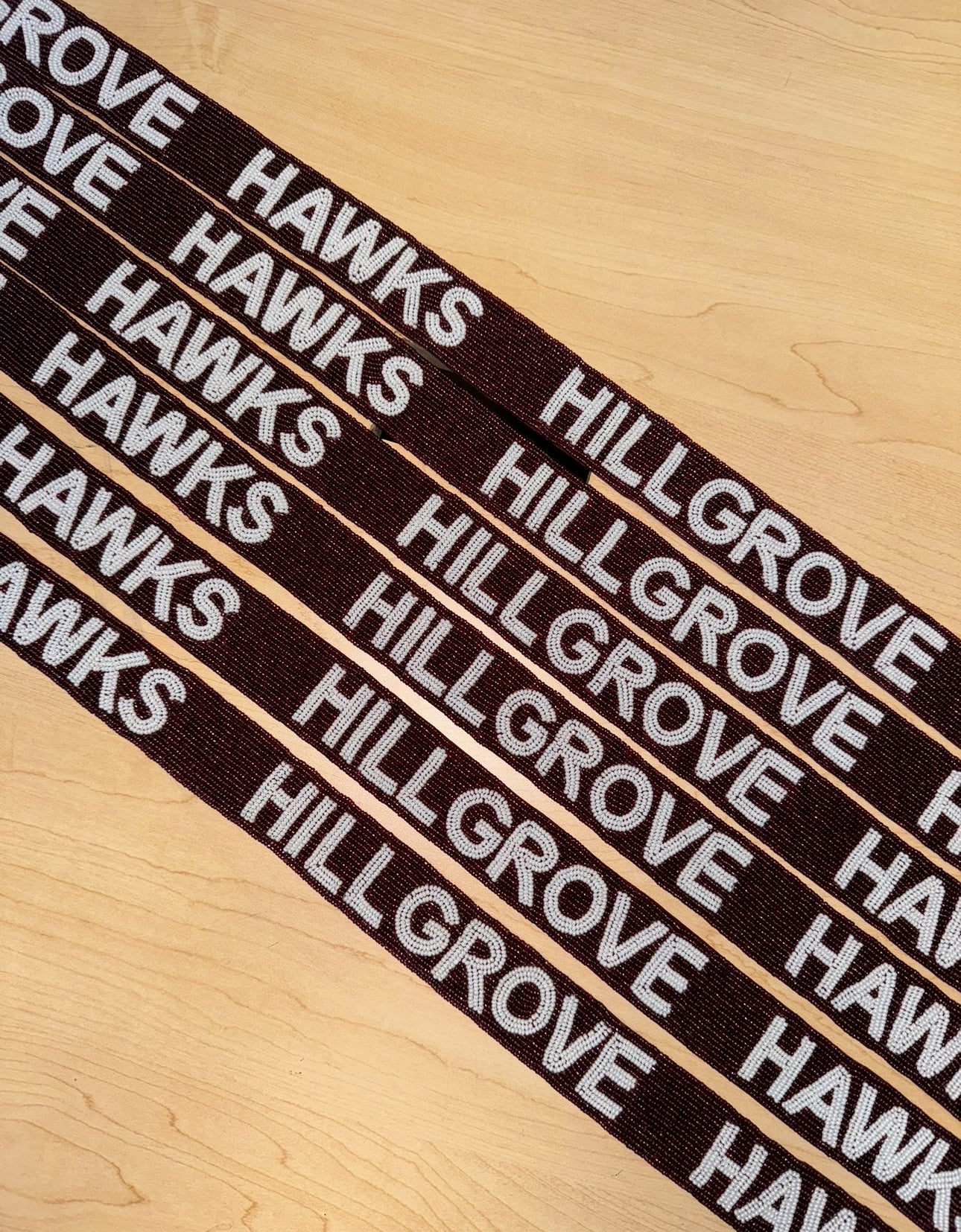 Hillgrove Hawks Beaded Strap