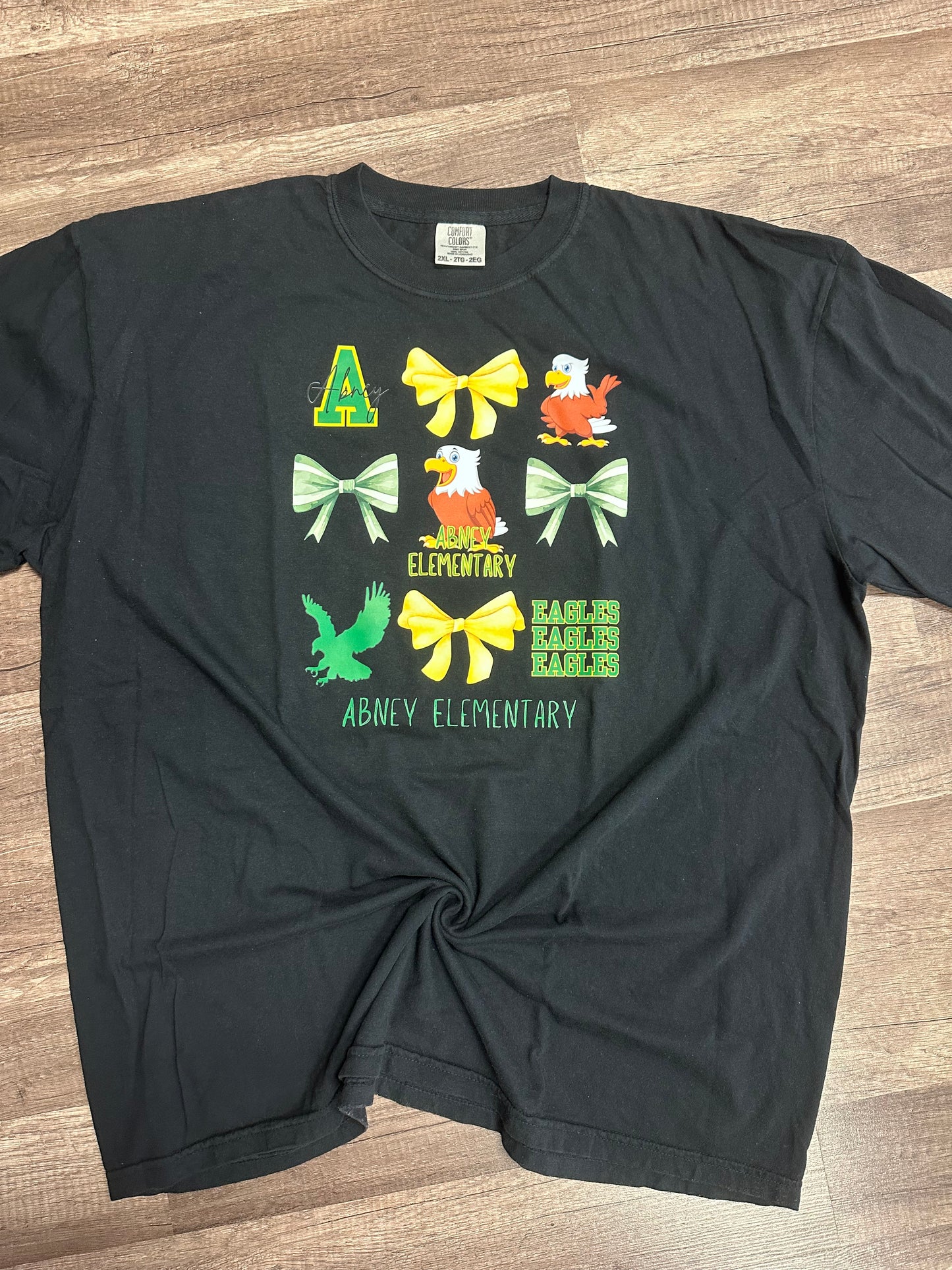 Abney Elementary Bow Collage Tee