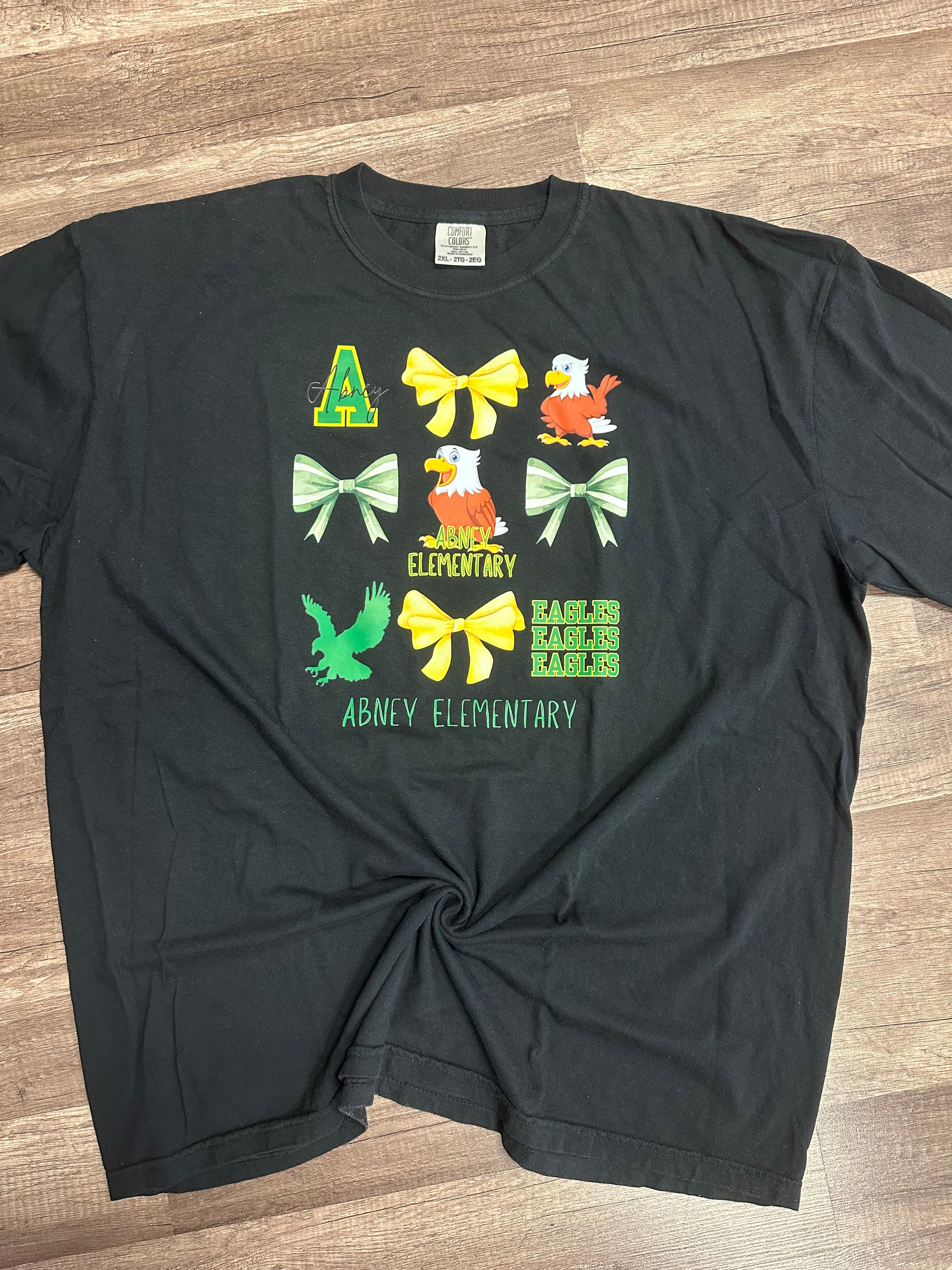 Abney Elementary Bow Collage Tee