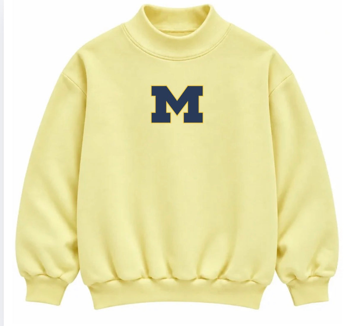 Michigan Yellow Mockneck Sale