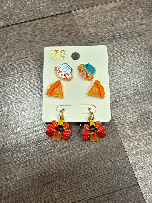 Thanksgiving Trio Earring pack