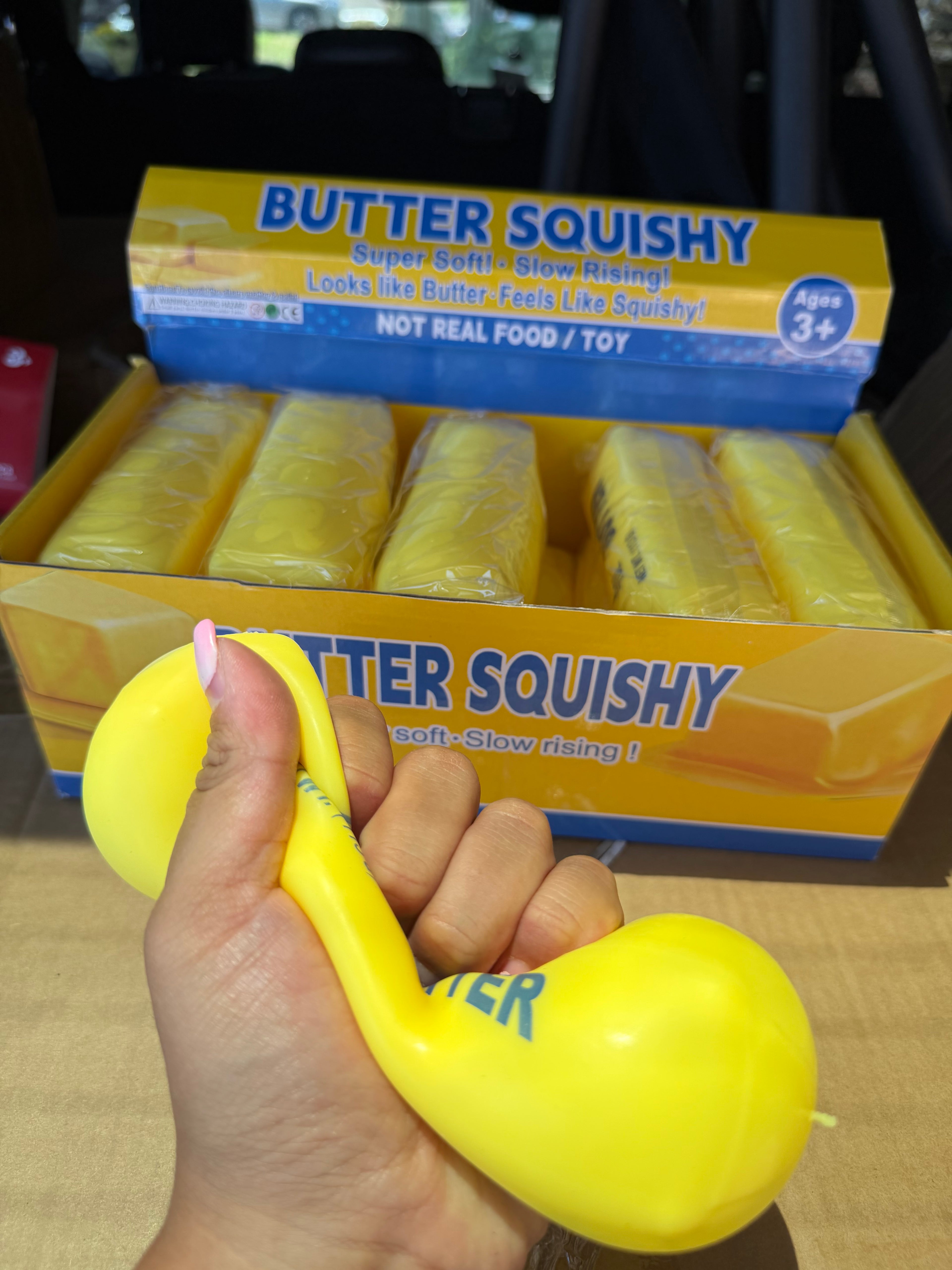 Foam filled Butter Squishy
