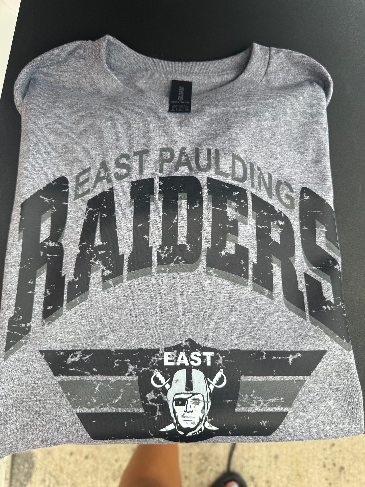 East Paulding Raiders Vintage Varsity Distressed