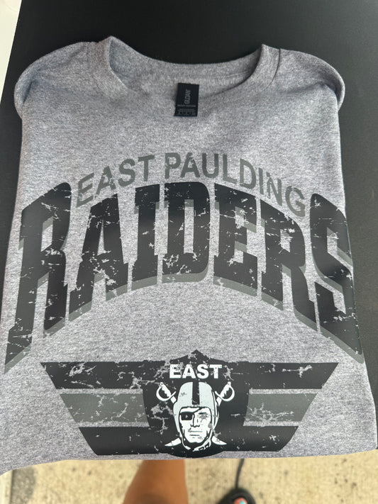 East Paulding Raiders Vintage Varsity Distressed