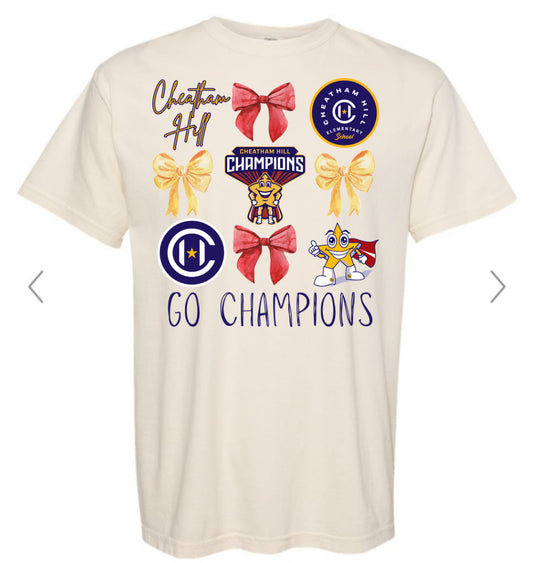 Cheatham Hill Champions Bow Collage 1 Tee