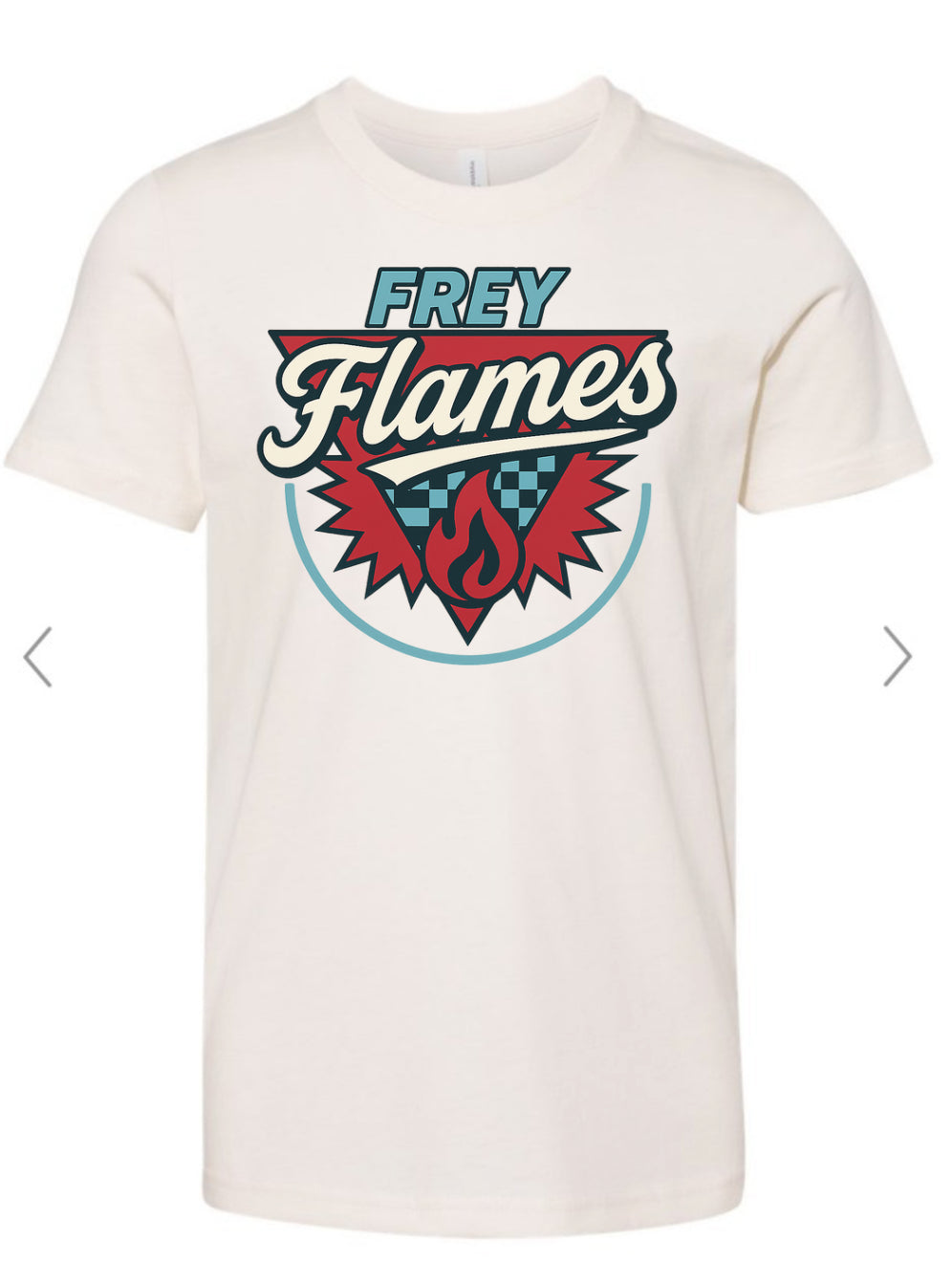 Frey Flames Retro (natural) BELLA CANVAS BRAND