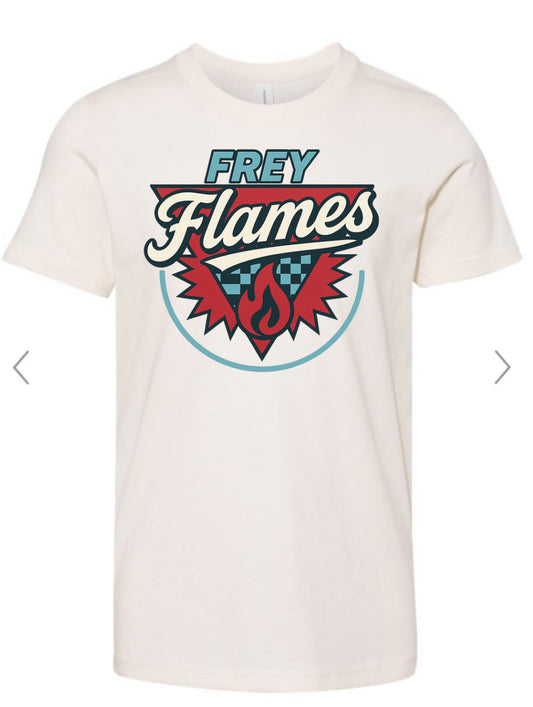 Frey Flames Retro (natural) BELLA CANVAS BRAND