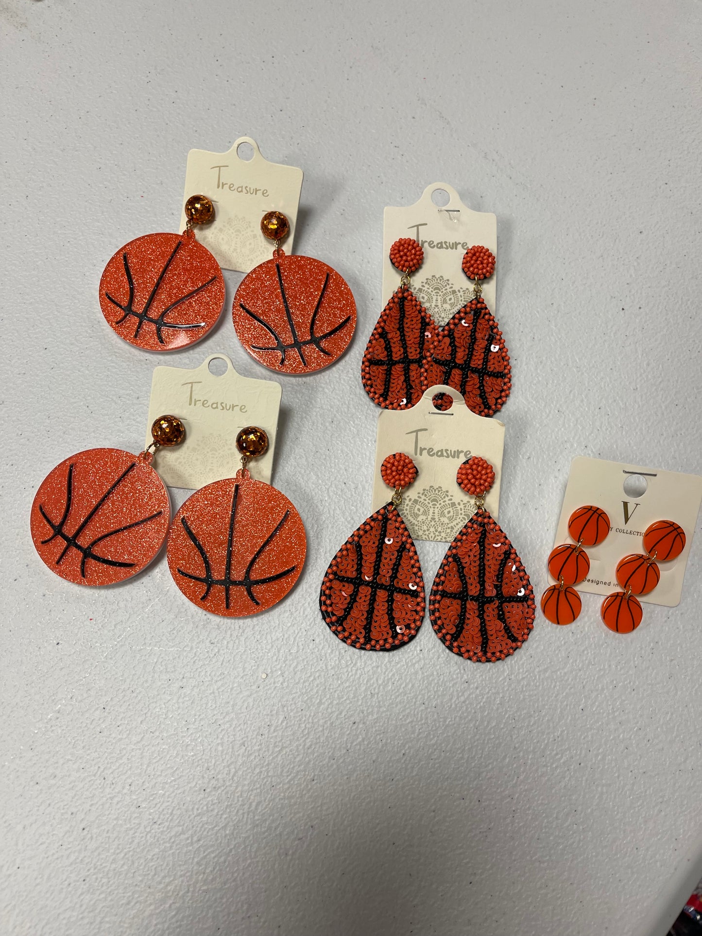 Basketball Earrings