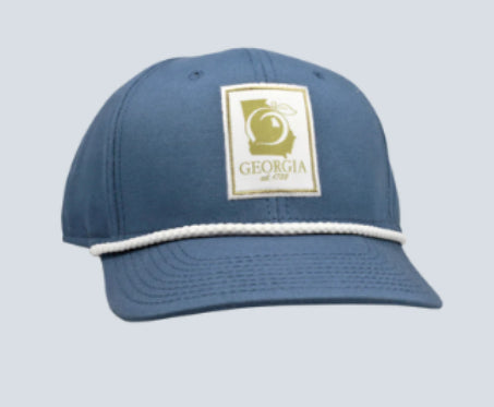 Peach State Pride GA Elberta Hat - Navy