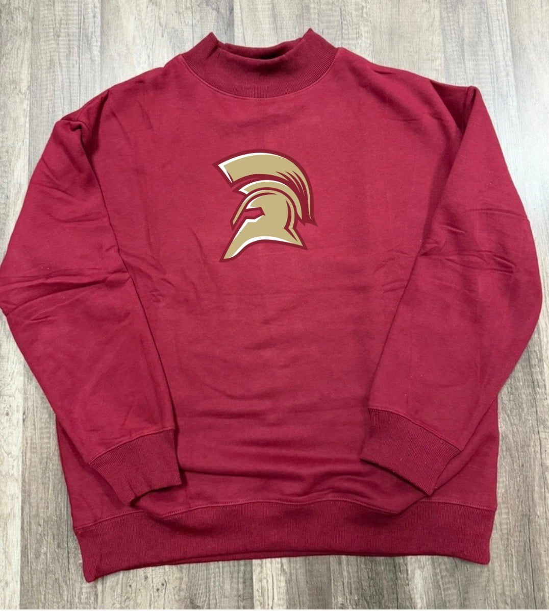 Spartans Wine Mockneck Sale