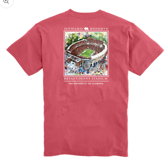 Bryant Denny Stadium Short Sleeve Tee - Onward Reserve