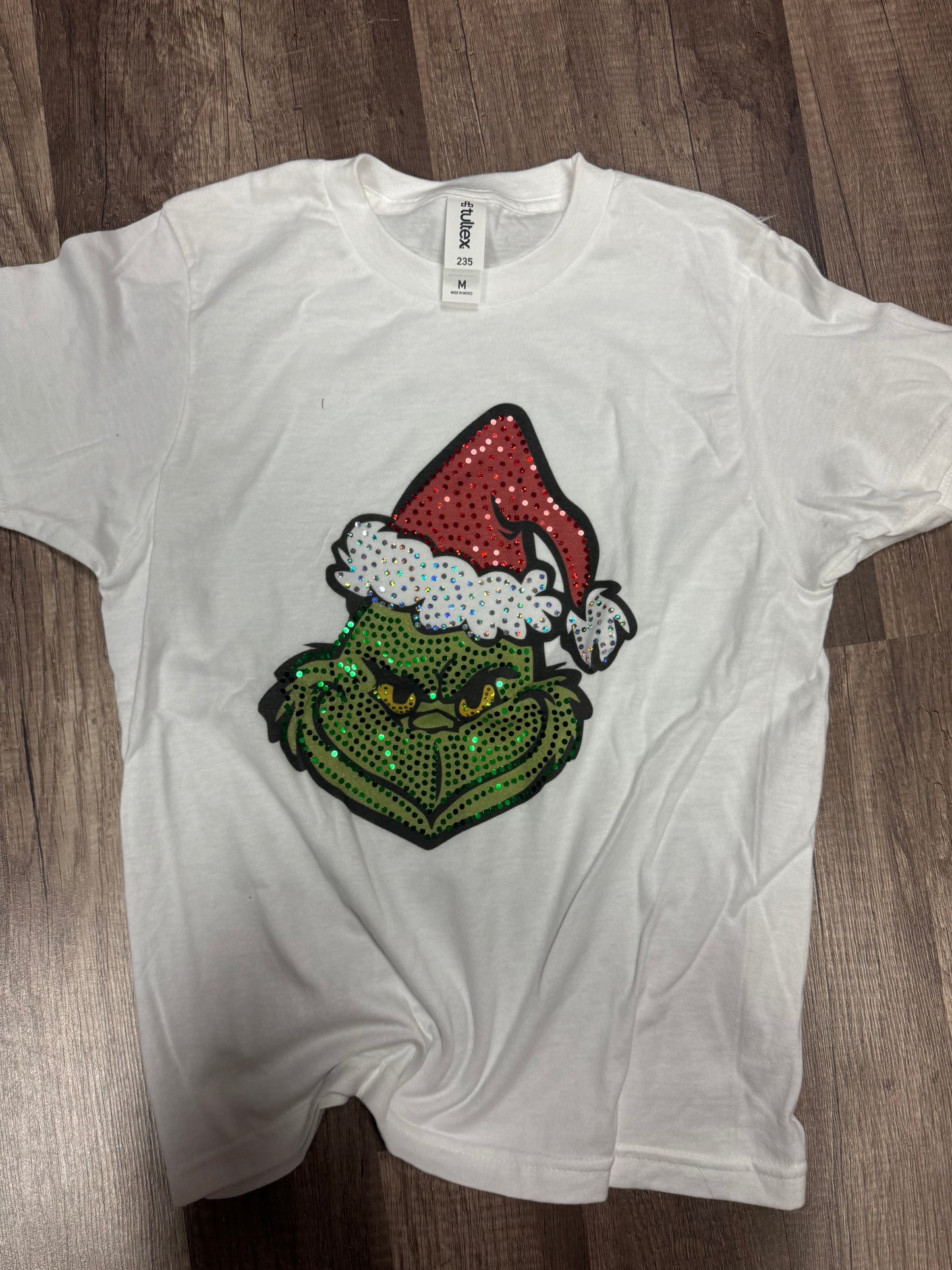 Grinch Youth Sequin Tee