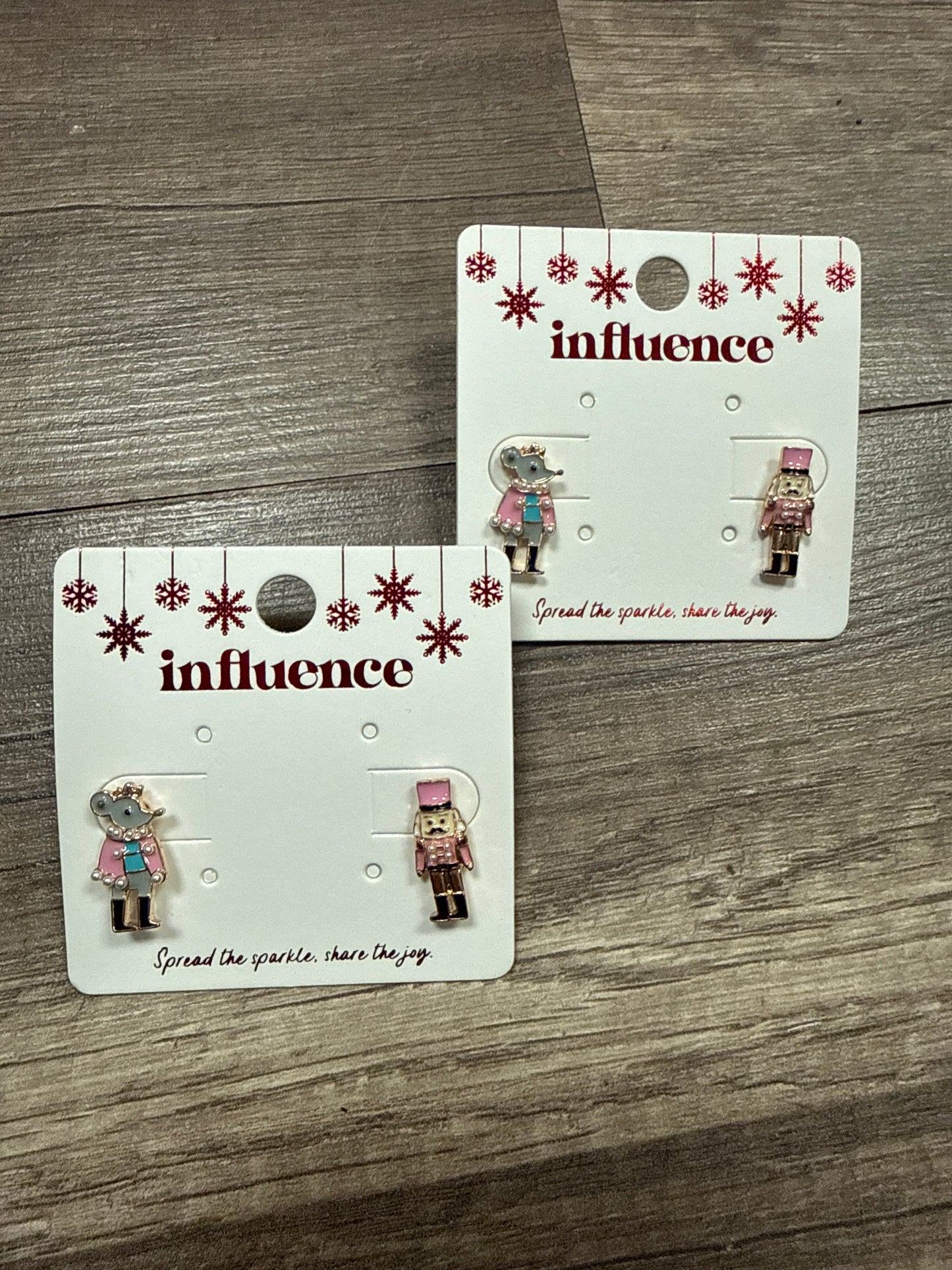 Nutcracker earring studs