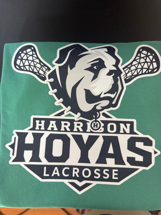 Harrison Hoyas Lacrosse with Logo tee
