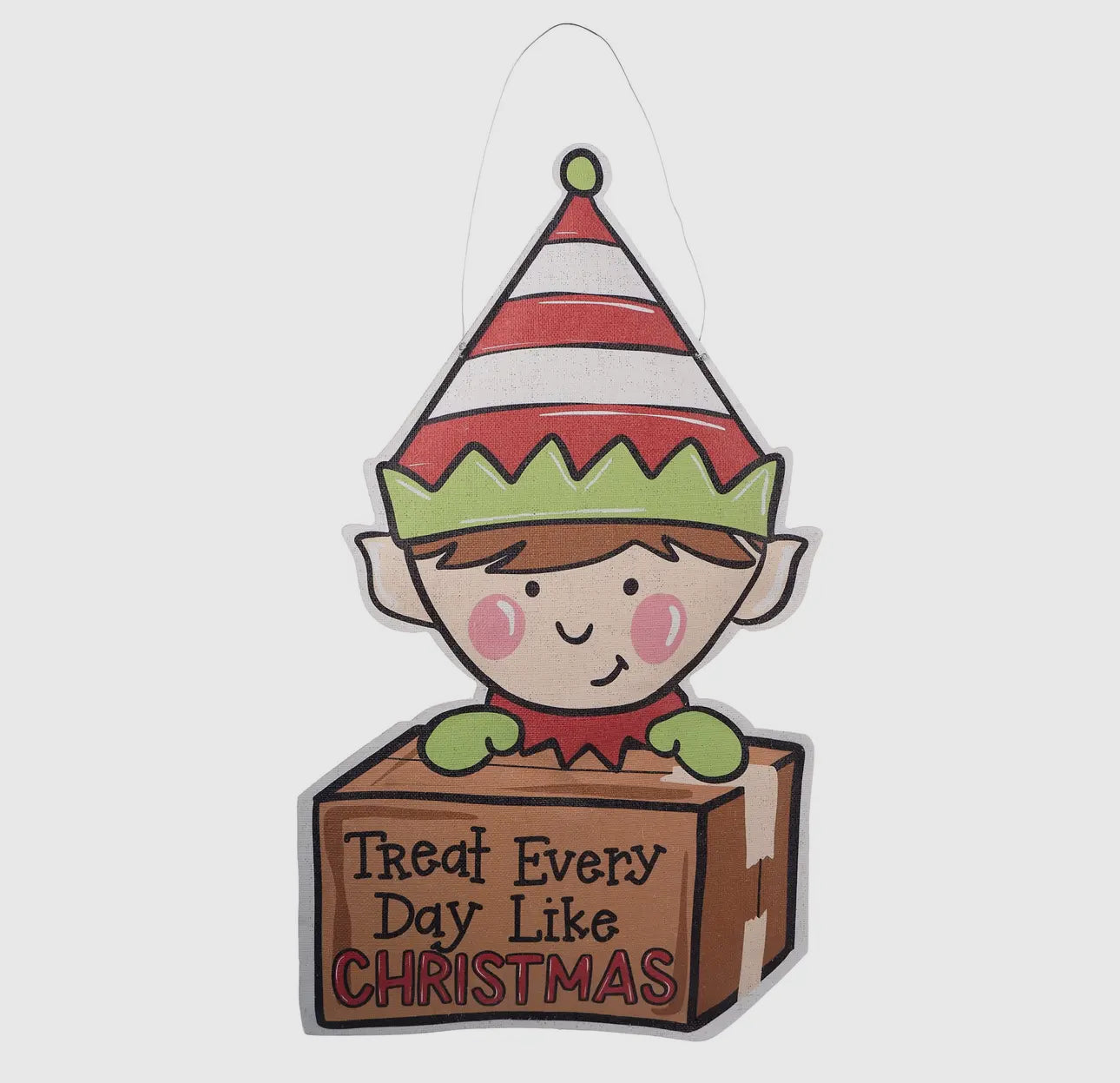 DOORBUSTER Treat Everyday Like Christmas Burlee/Celebrate Burlee (double sided)