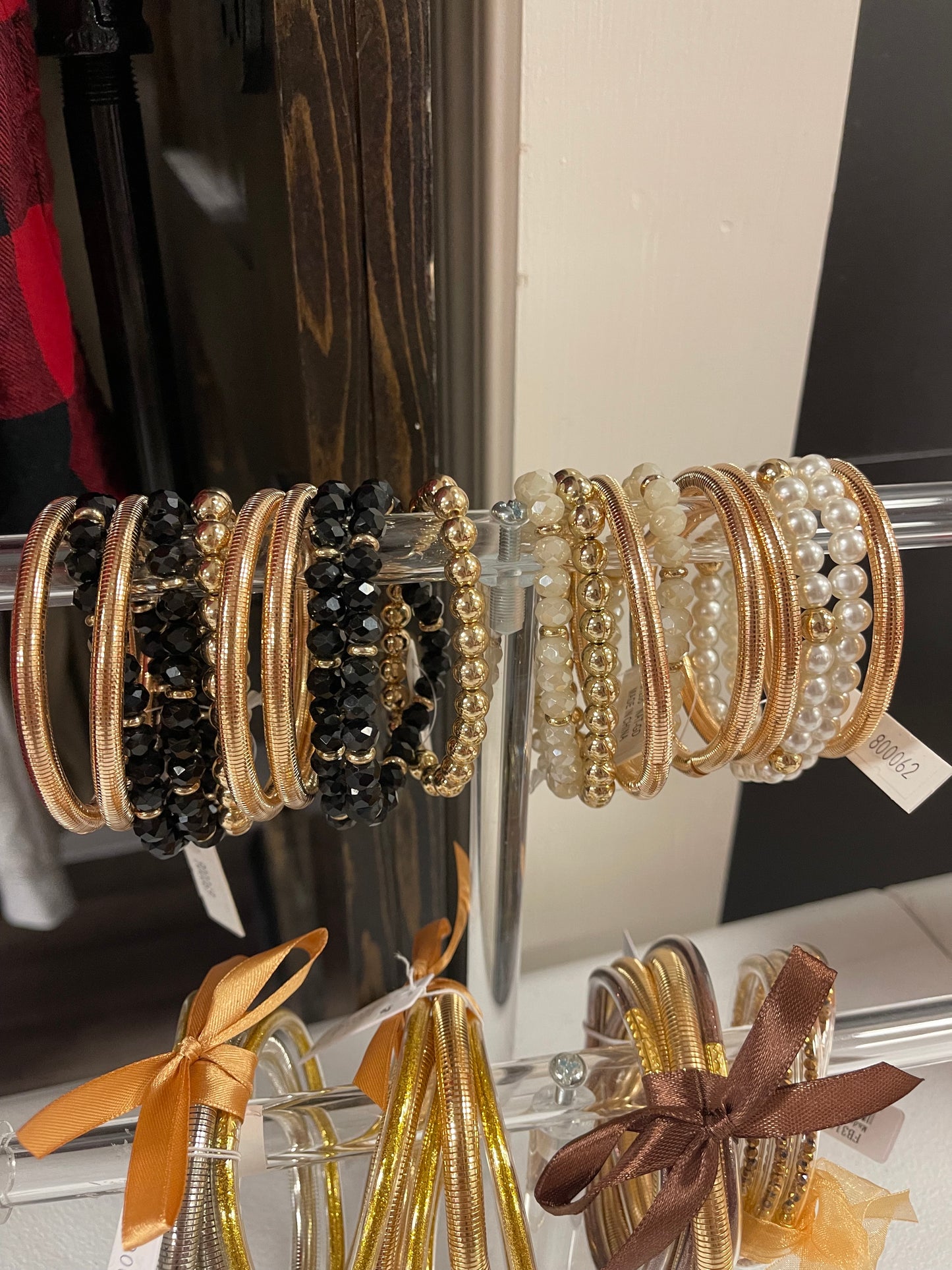 Stacked bracelets