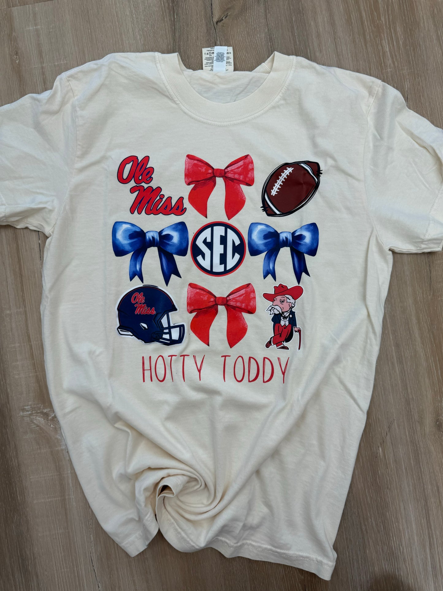 Ole Miss Bow Collage Tee