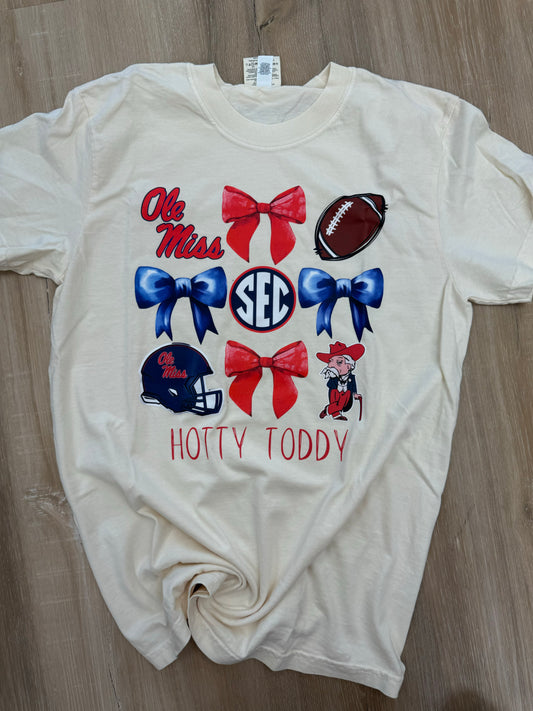 Ole Miss Bow Collage Tee