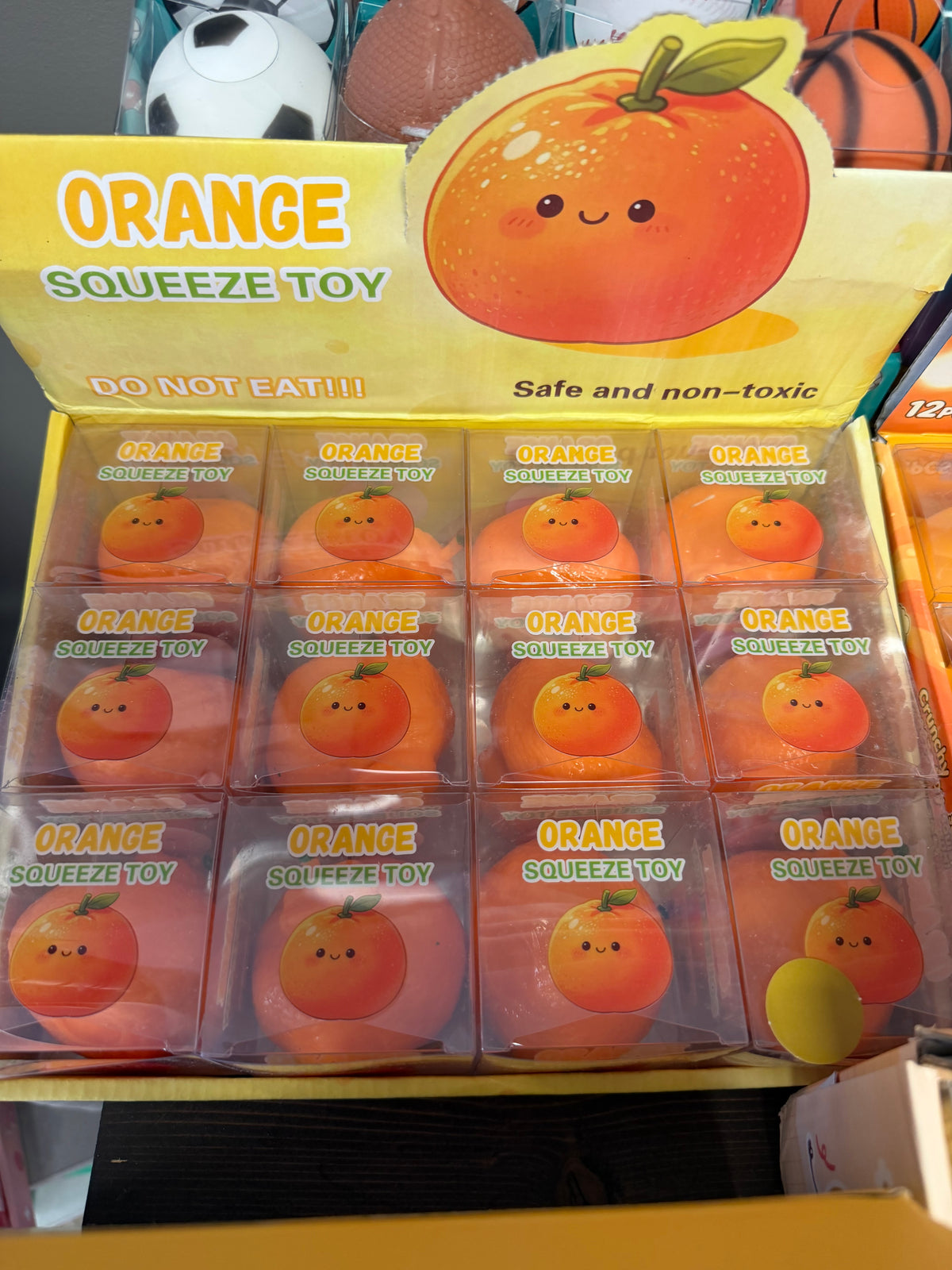 Orange Crunchy Squishy ASMR